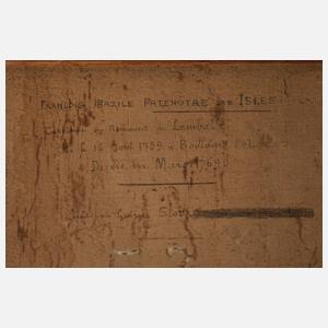 Georges Scott, "Capitaine François Bazille"