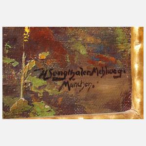 Hans Sengthaler Mehlweg, "Der Schafberg ..."