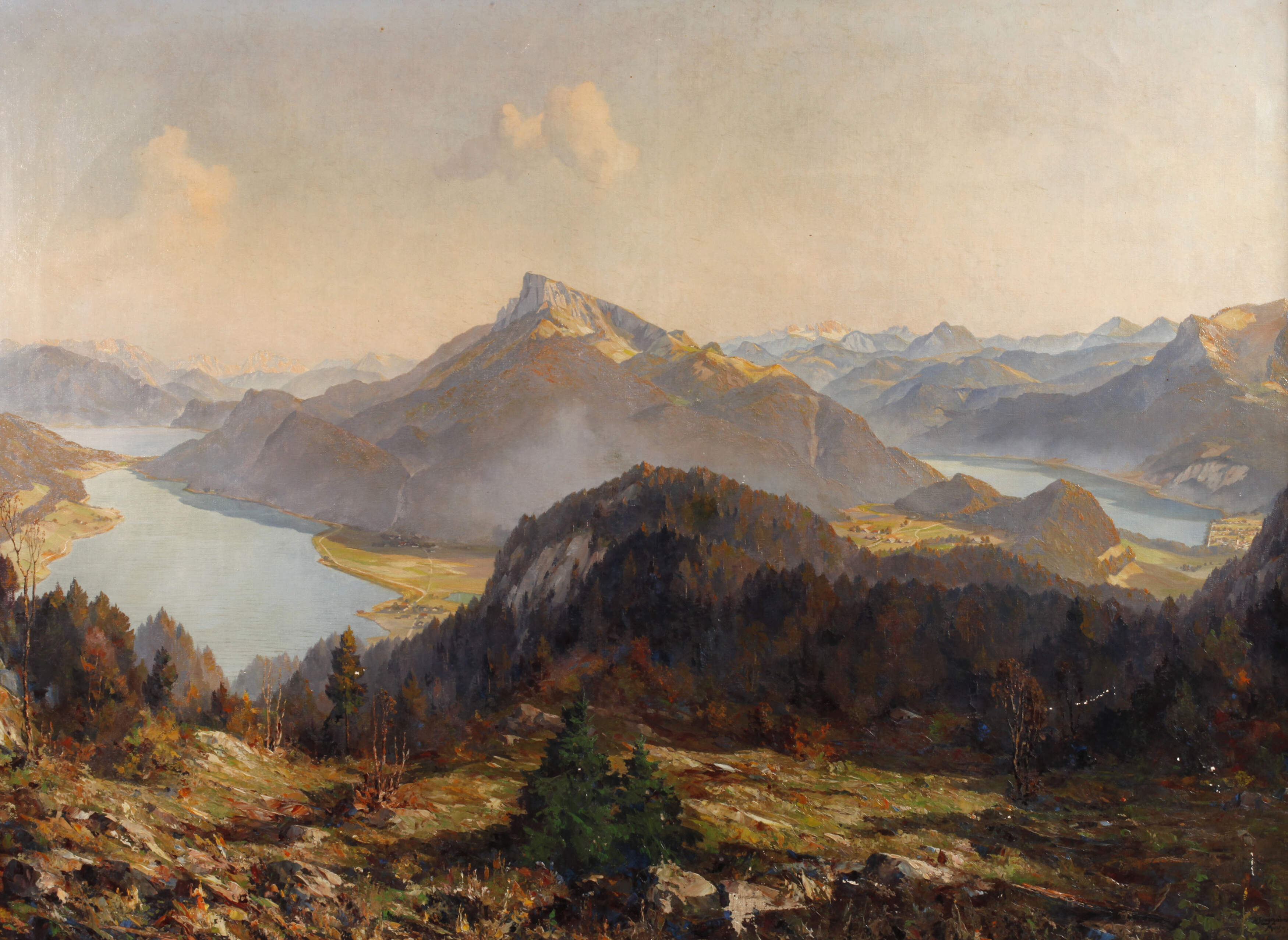 Hans Sengthaler Mehlweg, "Der Schafberg ..."