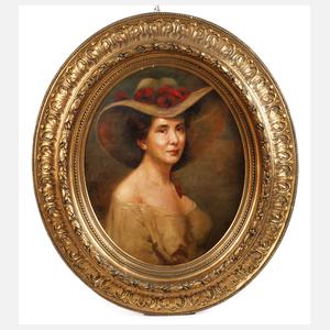 Kornel M. Spányik, Damenportrait