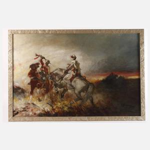 Heinrich Maria Staackmann, Kämpfende Araber