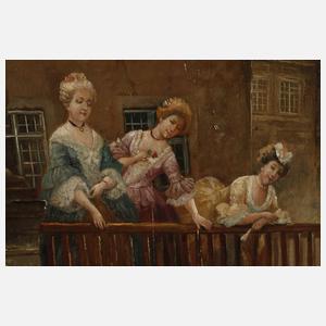 August Stephan, Nach der Fuchsjagd