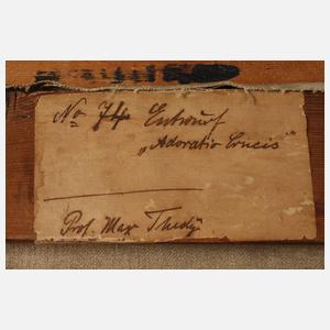 Max Thedy, Ölstudie zu "Adoratio Crucis"