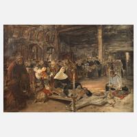 Max Thedy, Ölstudie zu "Adoratio Crucis"111