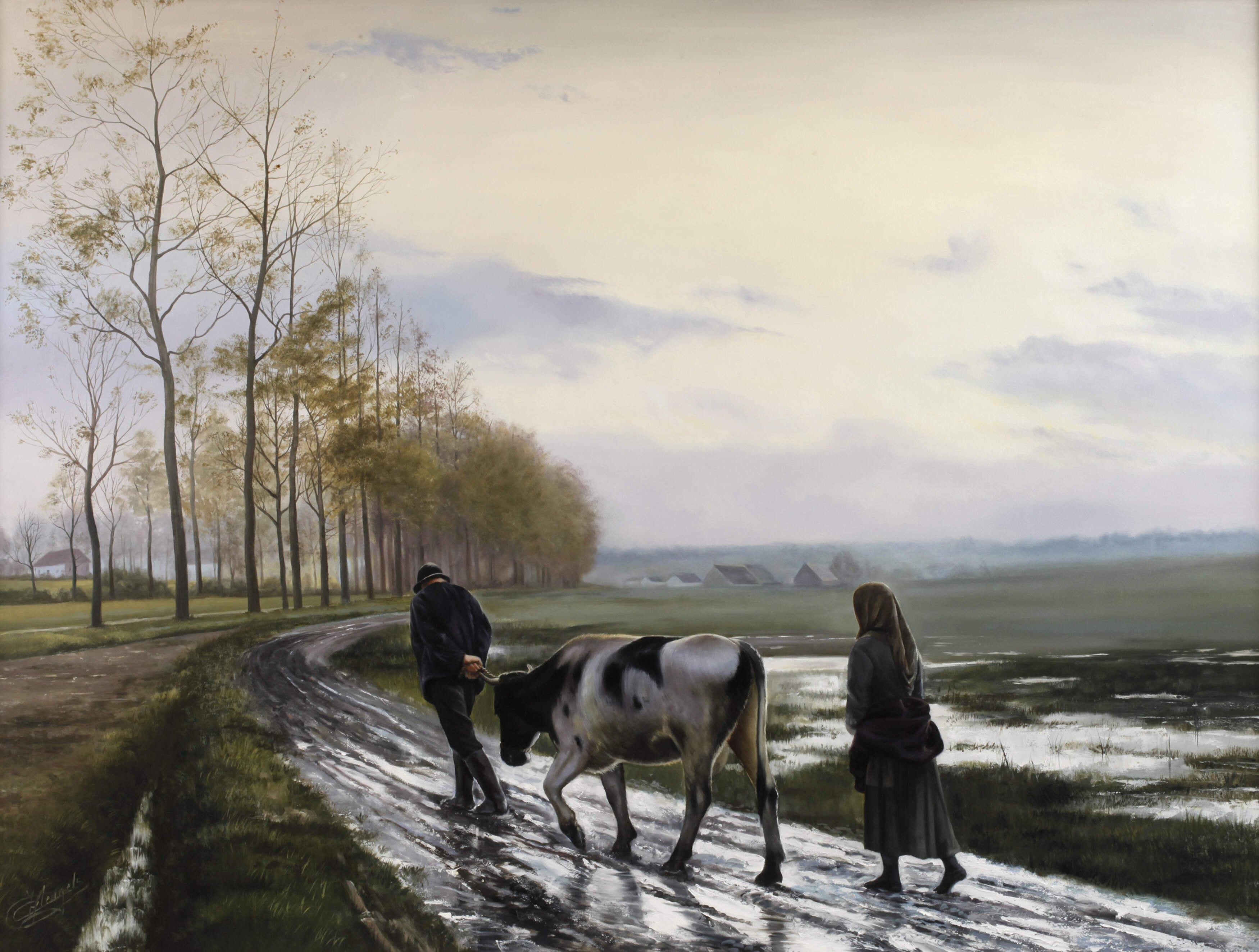 Christiane Vleugels, Heimkehr im Regen