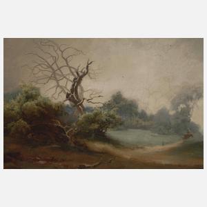 Kurt Wendlandt, Gewitterstimmung in der Ebene