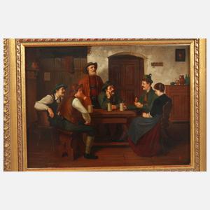 Monogrammist KCS, Zwei bayerische Wirtsstubenszenen