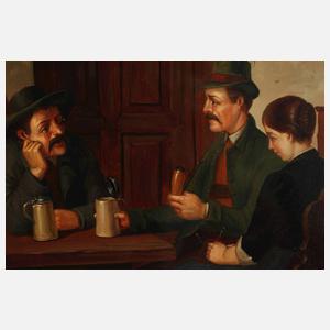 Monogrammist KCS, Zwei bayerische Wirtsstubenszenen