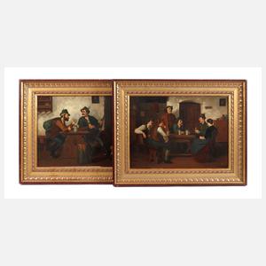 Monogrammist KCS, Zwei bayerische Wirtsstubenszenen