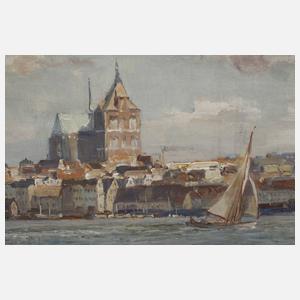 Richard Blankenburg, Rostock vom Gehlsdorfer Ufer