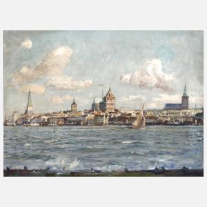 Richard Blankenburg, Rostock vom Gehlsdorfer Ufer