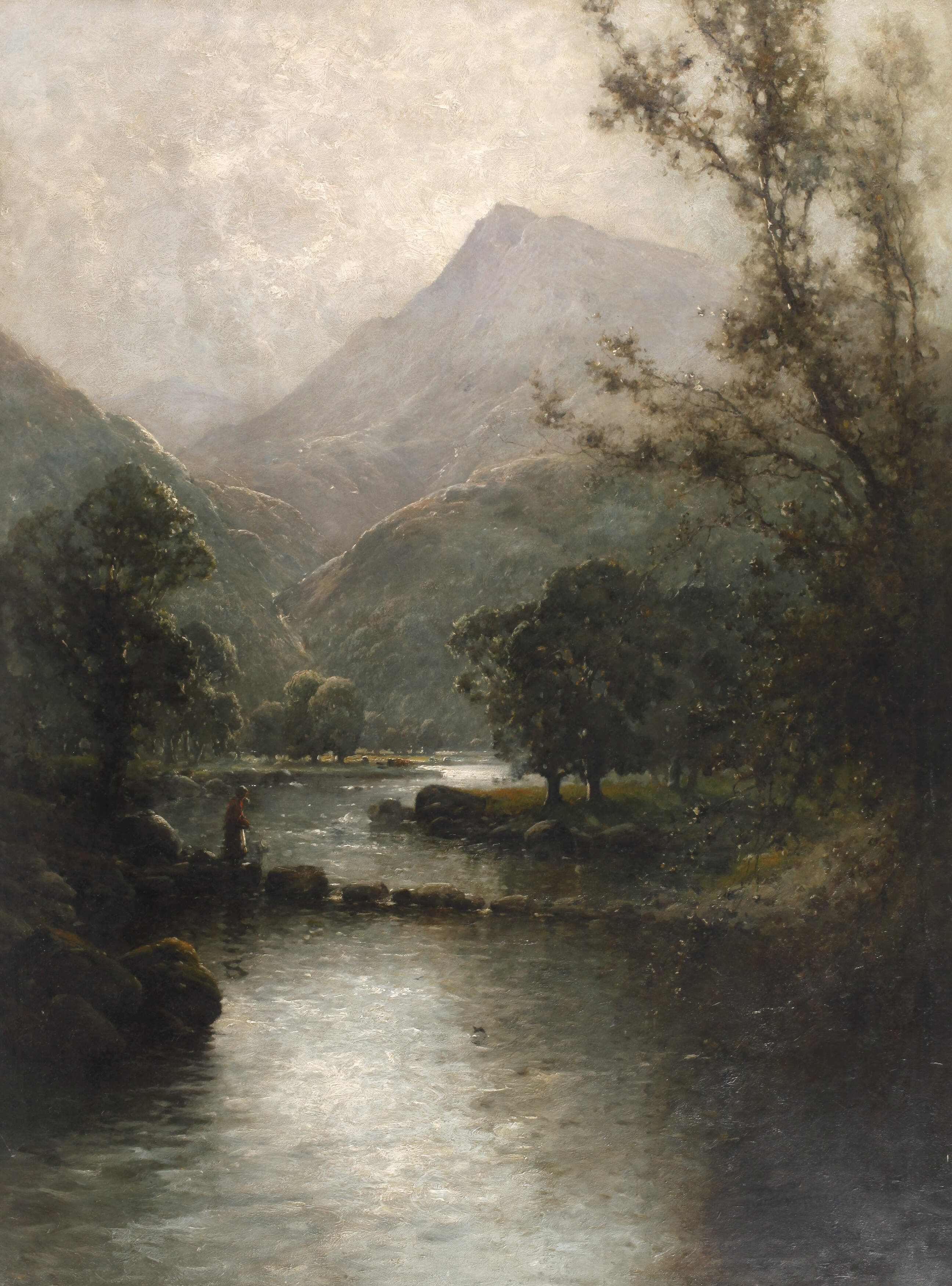 Alfred de Breanski Junior, "A Welsh Valley"