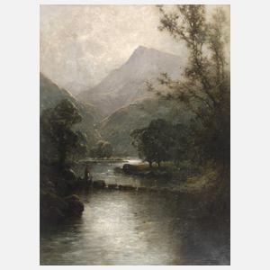 Alfred de Breanski Junior, "A Welsh Valley"