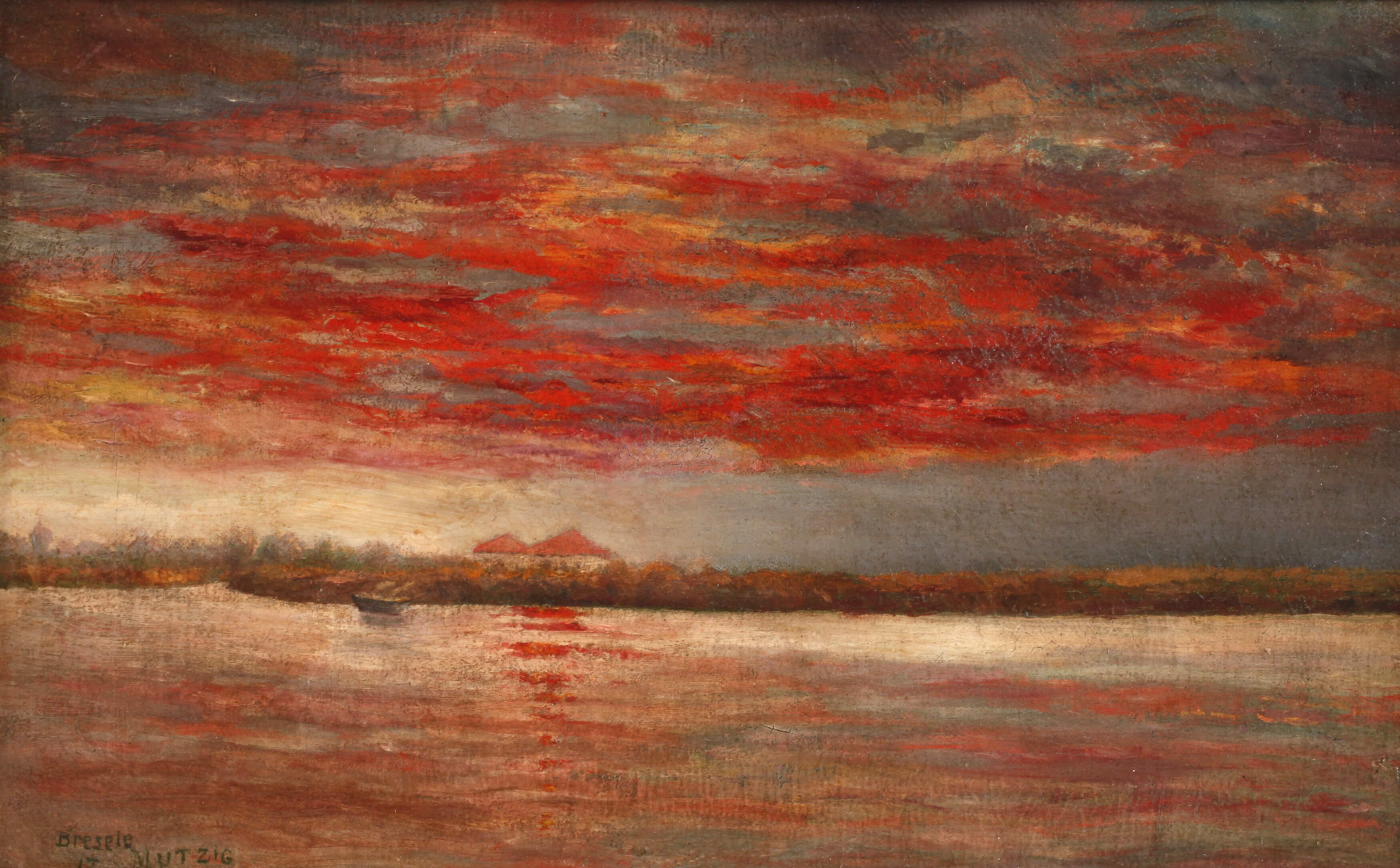 Bresele, Sonnenuntergang in Mutzig im Elsass