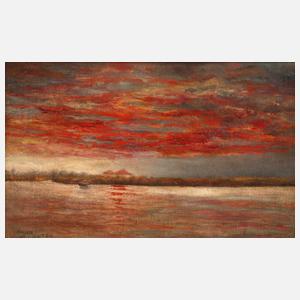 Bresele, Sonnenuntergang in Mutzig im Elsass