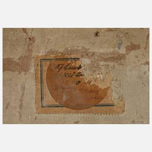 Frida von Düring, "Blühende Apfelbäume"