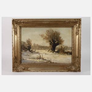 Fritz Halberg-Krauss, "Winterlandschaft"