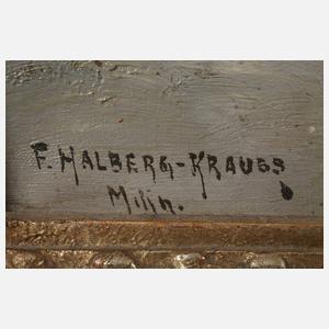 Fritz Halberg-Krauss, "Winterlandschaft"