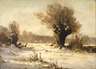 Fritz Halberg-Krauss, "Winterlandschaft"