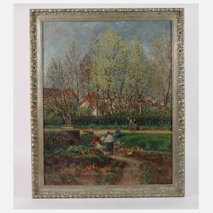 Alfred Hazledine, Frühling vor der Stadt