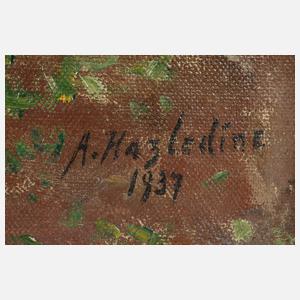 Alfred Hazledine, Frühling vor der Stadt