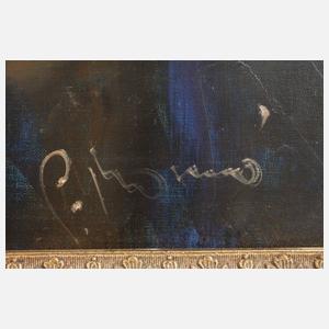 Ingfried Henze, Herbstliche Alpenlandschaft