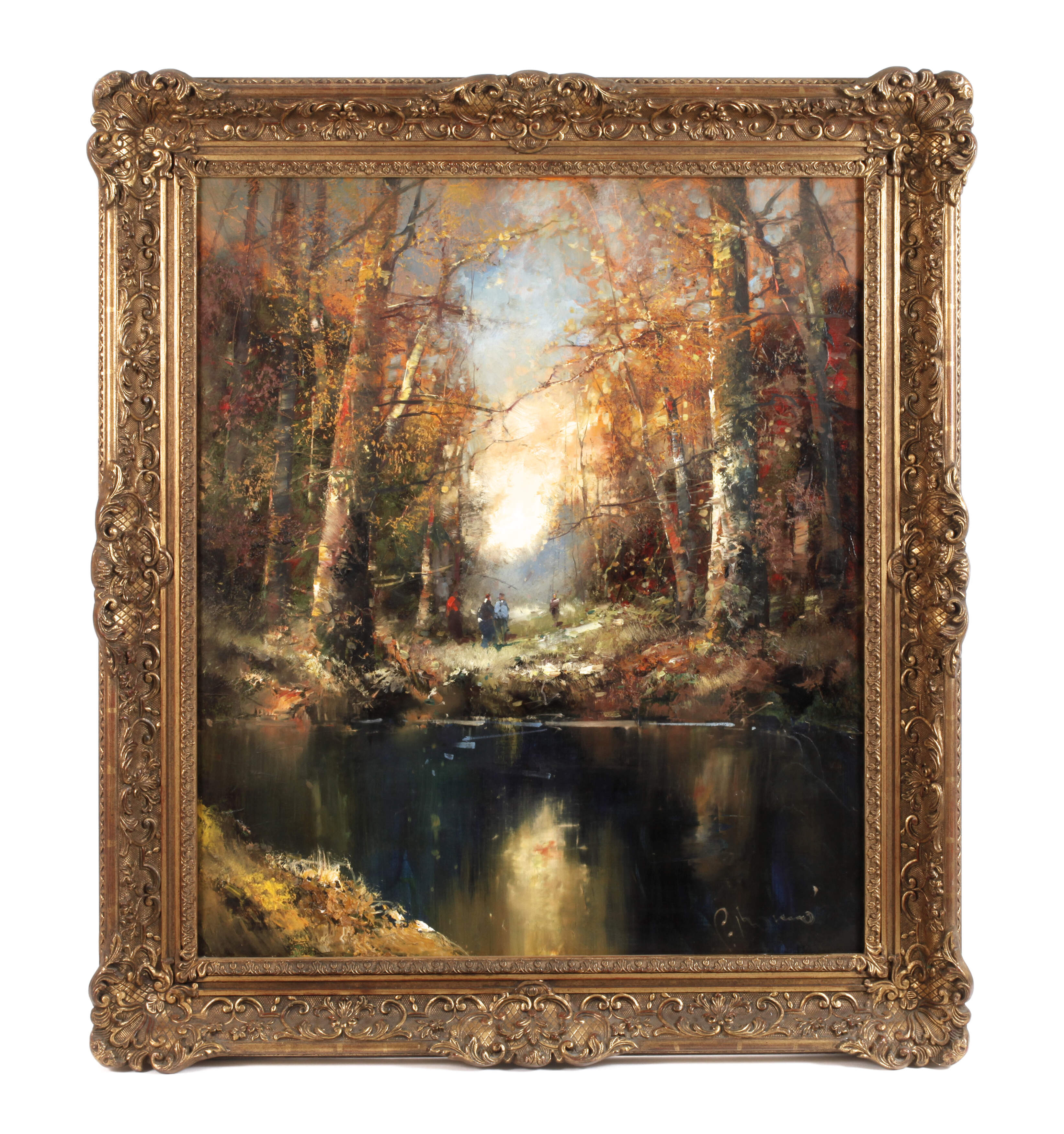 Ingfried Henze, Herbstliche Alpenlandschaft