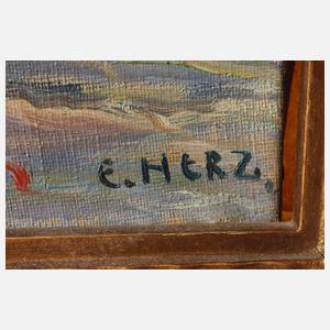 E. Herz, Blick auf Alicante