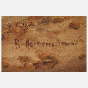 R. Hornemann, Holländischer Blumenmarkt am Kai