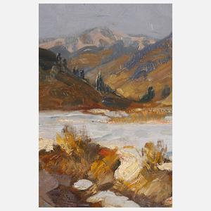 Hoyer, Vorfrühlingshafte Bachaue