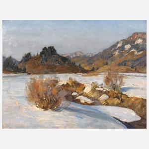 Hoyer, Vorfrühlingshafte Bachaue