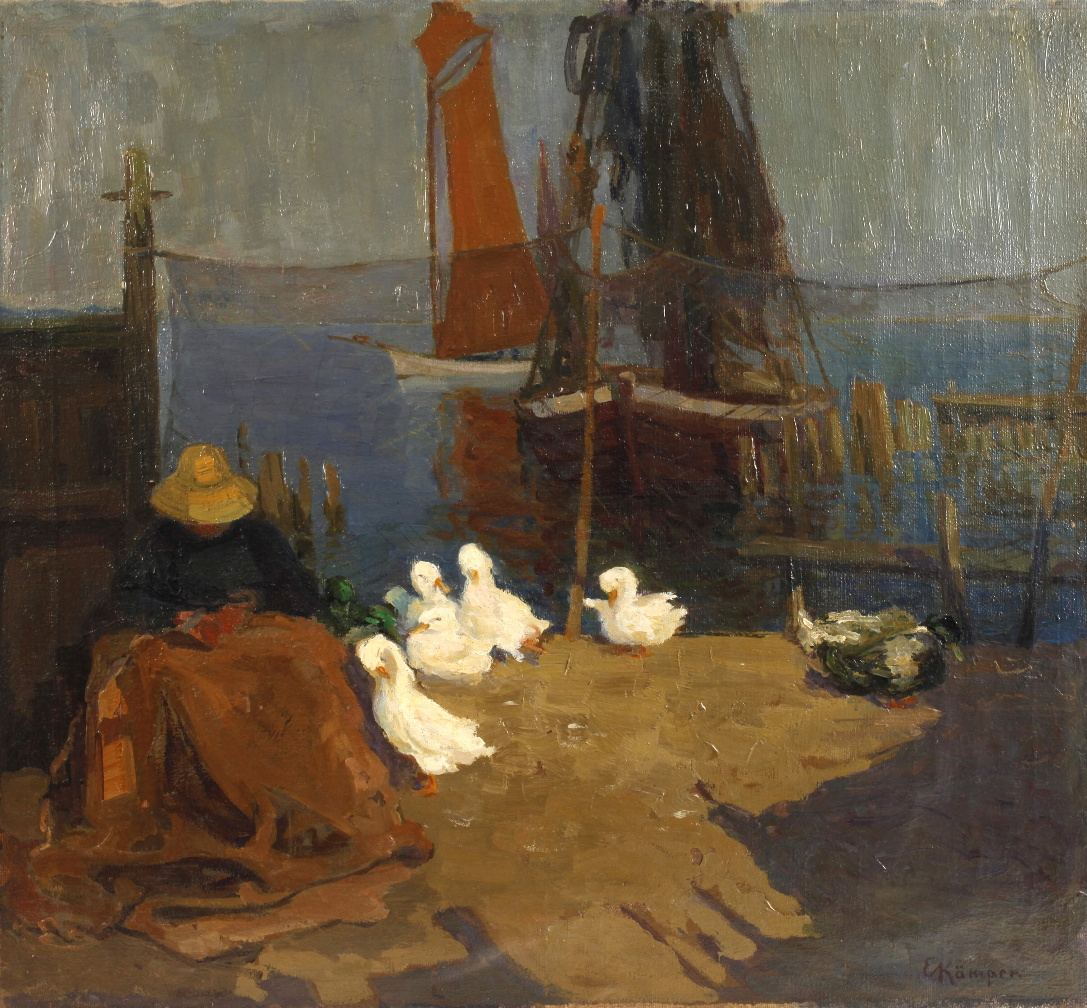 Elisabeth Kämper, "Am Haff"