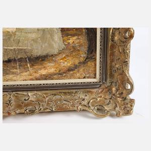 Josef Klarl, "Kaffeegarten am Wörthersee"