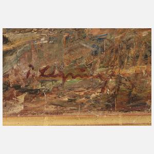 Piet Leysing, Bauer mit Ochsen bei der Feldarbeit