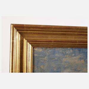 Piet Leysing, Bauer mit Ochsen bei der Feldarbeit