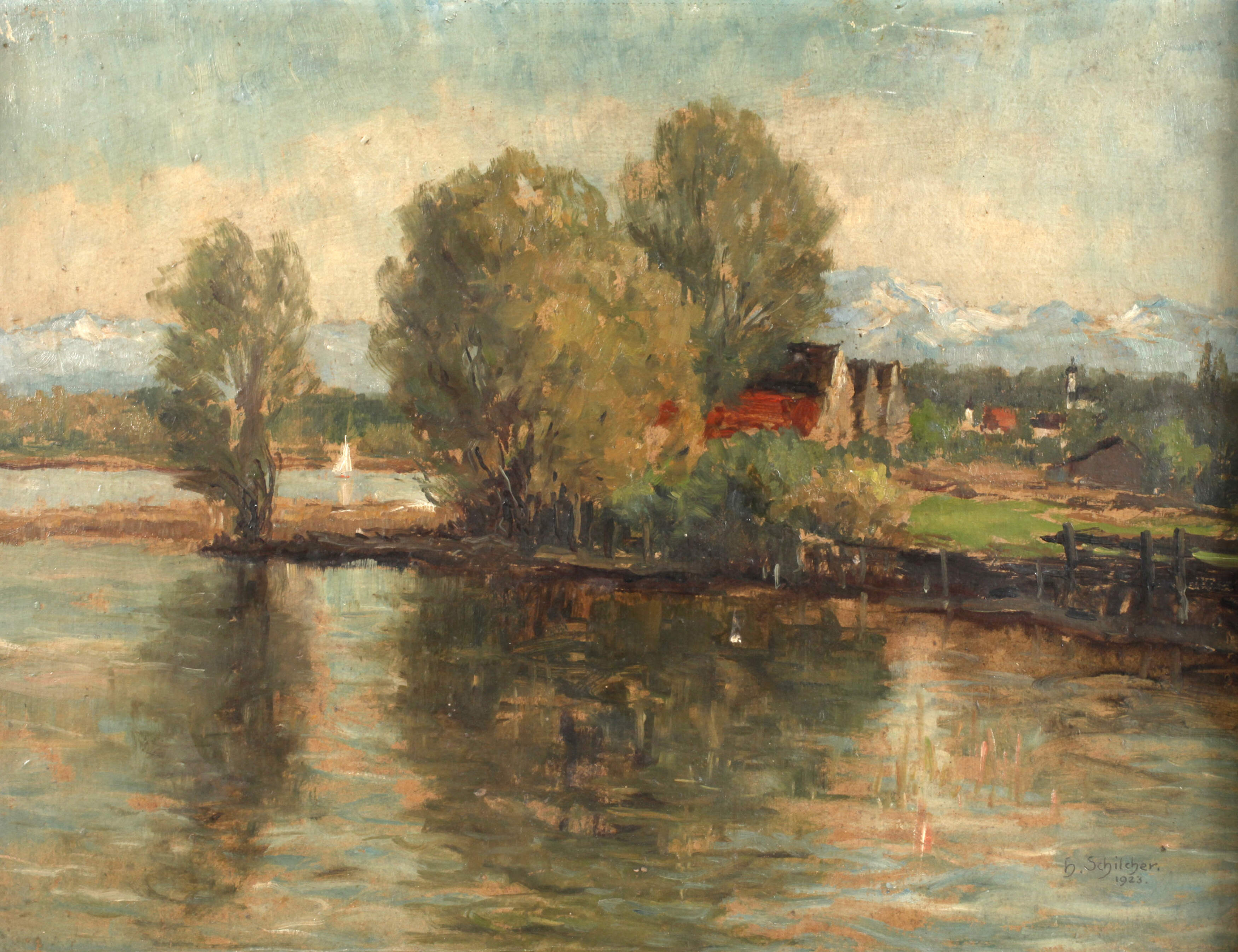 Hans Schilcher, Dießen am Ammersee