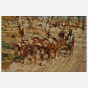 Julius Seyler, "Die Diessener Landstraße"