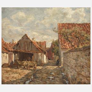 Impressionist der Jahrhundertwende, Dorfgasse