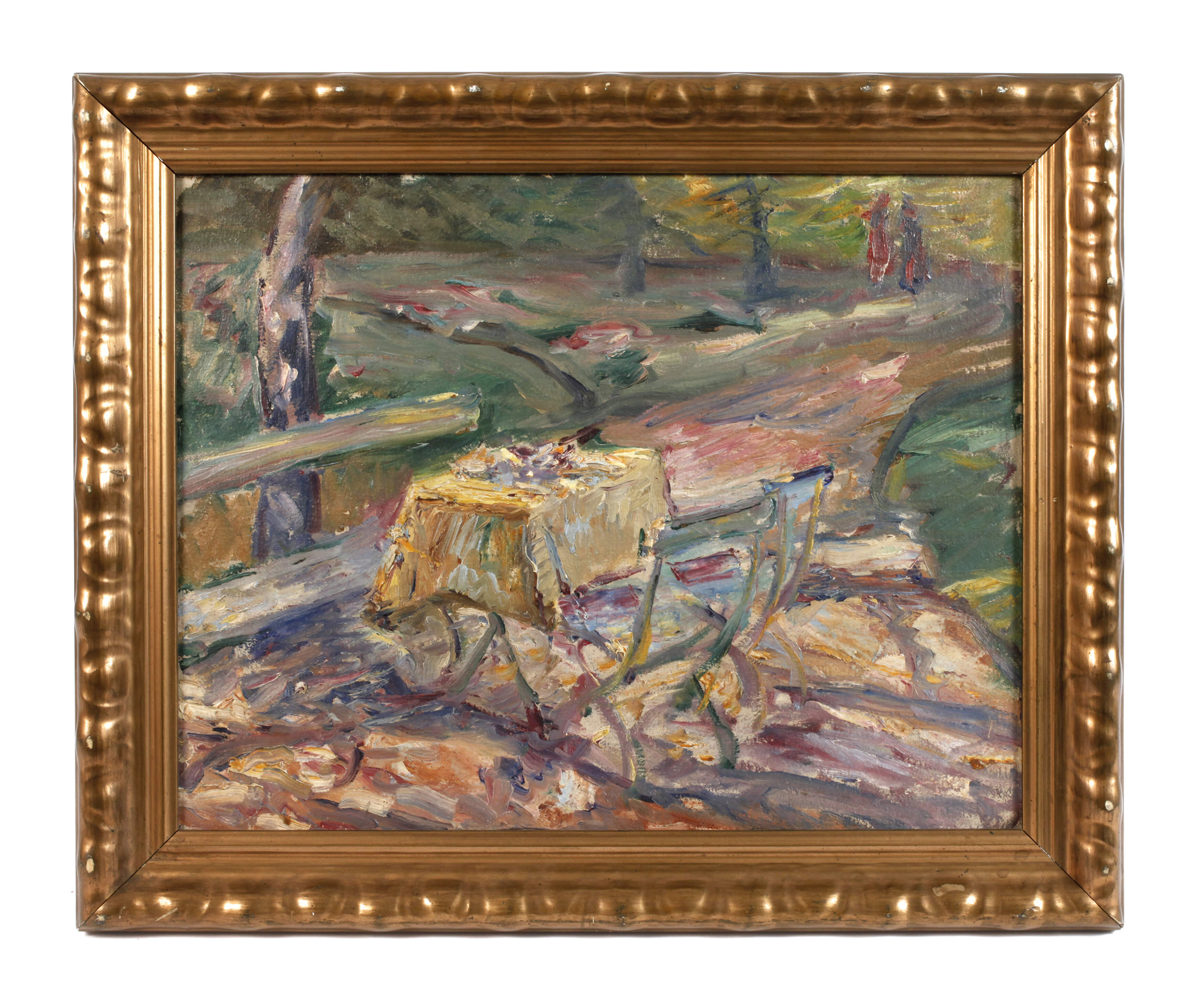 Expressives Gartenstück