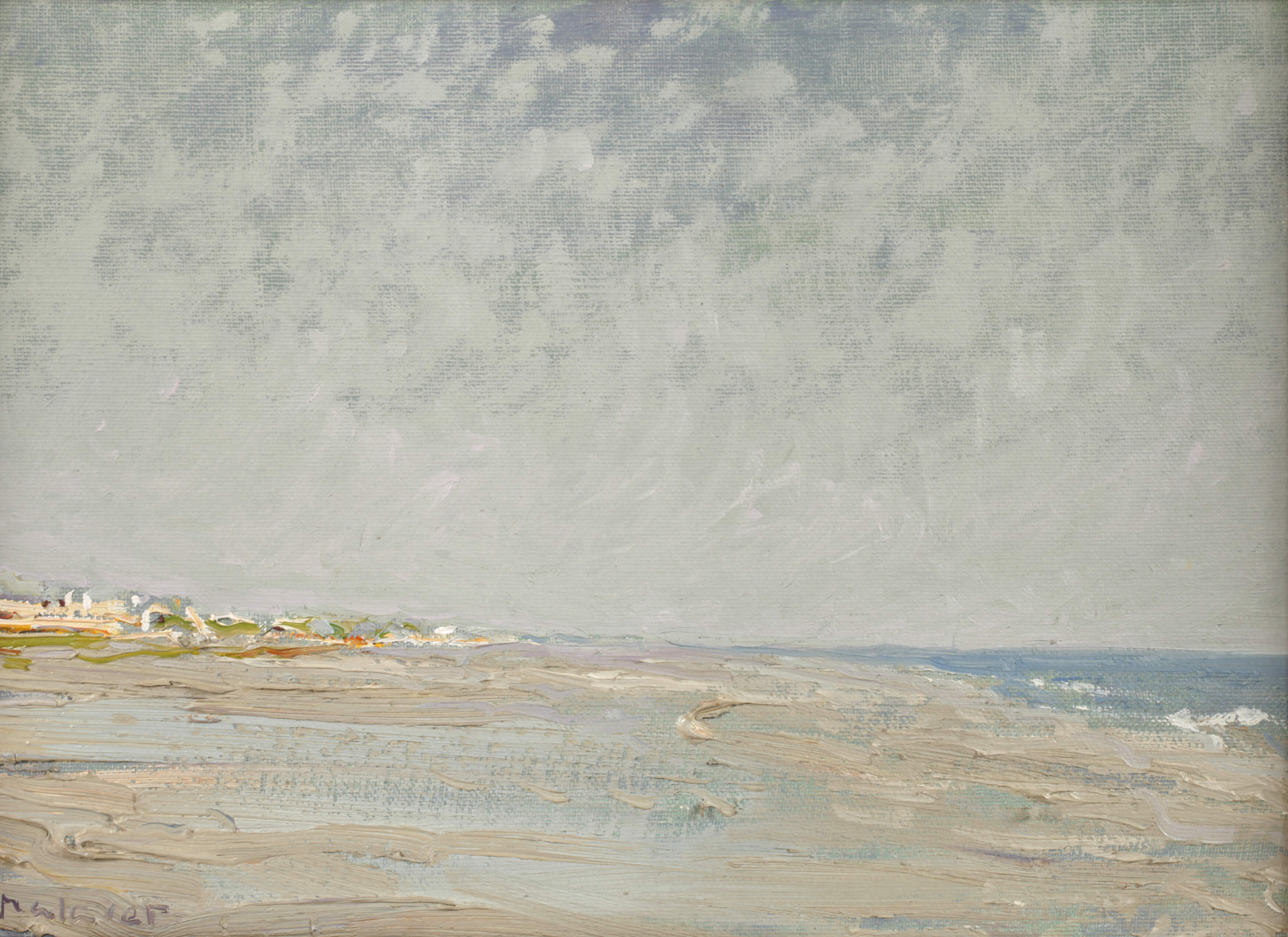 Lichte Küstenlandschaft