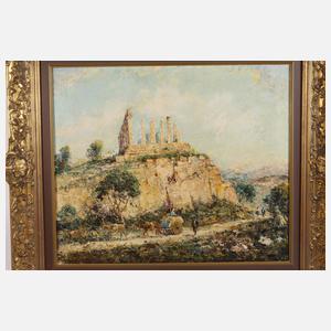 "Der Junotempel zu Agrigent (Sizilien)"