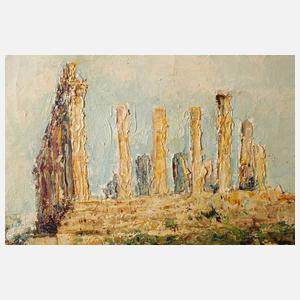 "Der Junotempel zu Agrigent (Sizilien)"