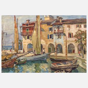 Arnold Balwé, Südlicher Fischerhafen