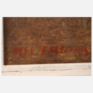 Kees Bastiaans, Häuser im Mondenschein