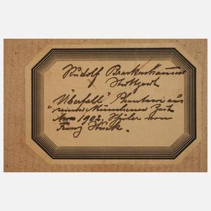 Rudolf Brackenhammer, attr., "Überfall"