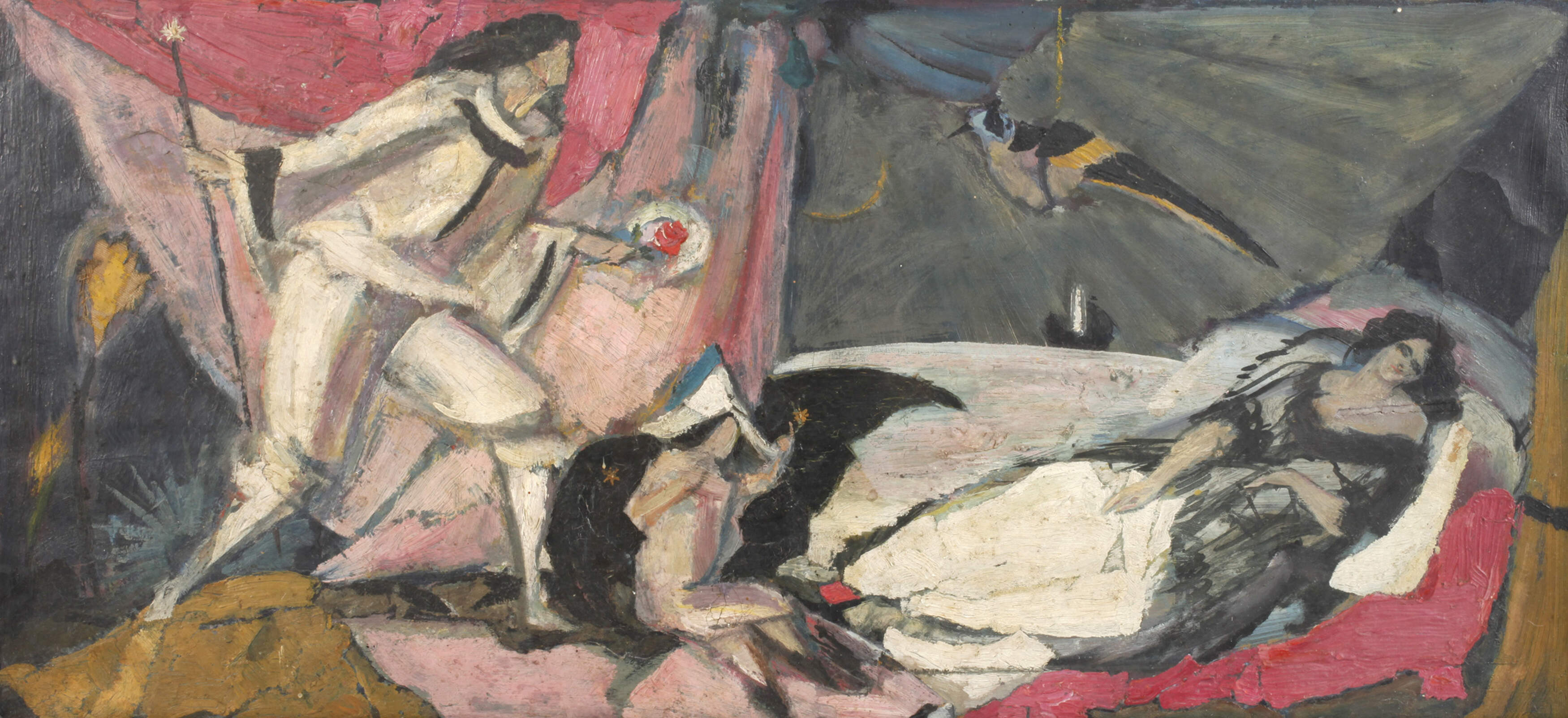 Rudolf Brackenhammer, attr., "Überfall"