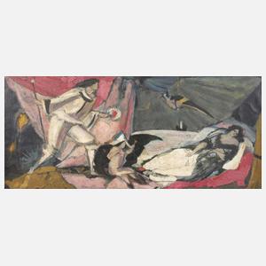 Rudolf Brackenhammer, attr., "Überfall"