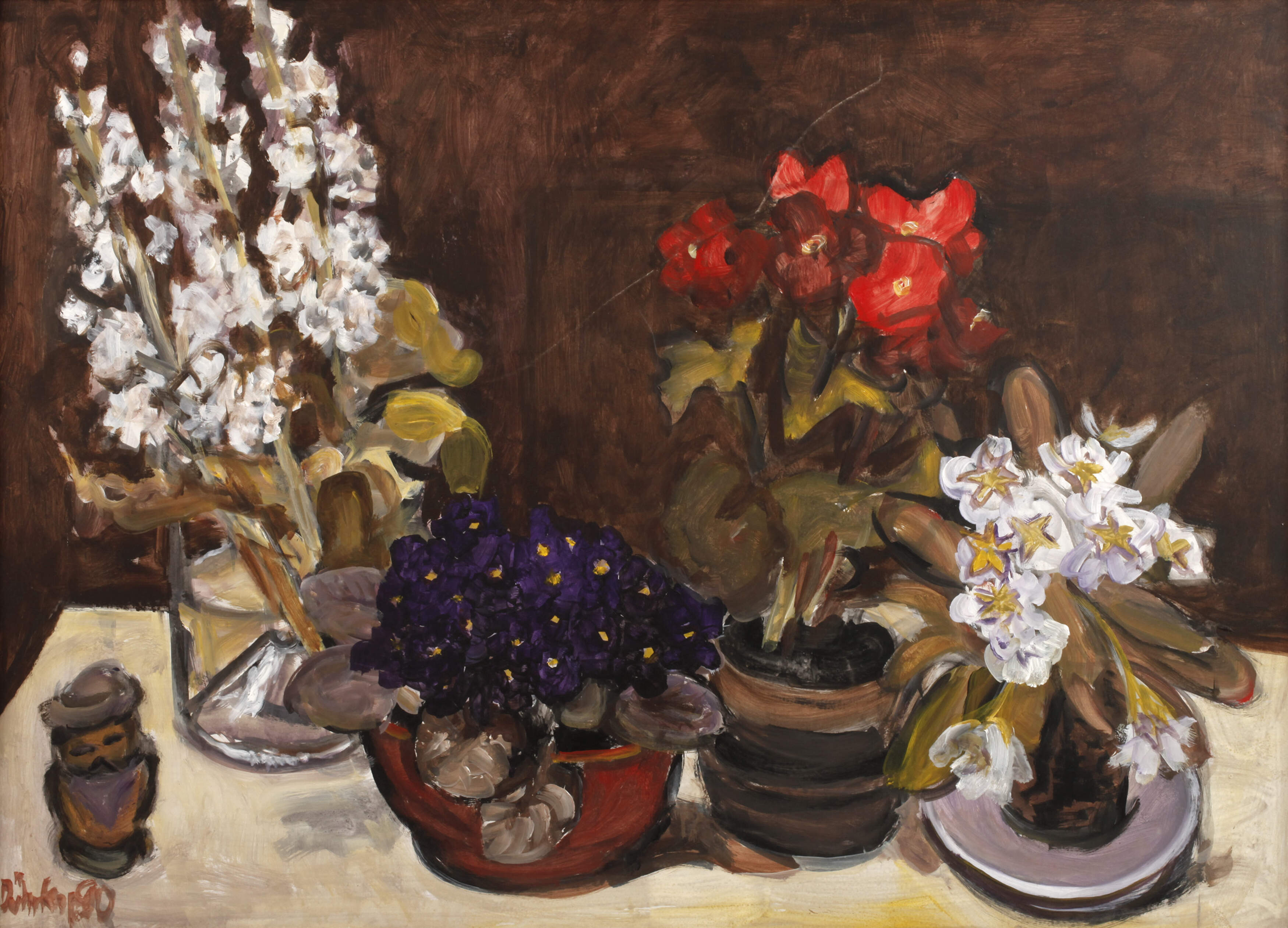 Günter Dührkop, Blumenstillleben