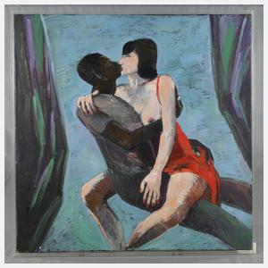 Lothar Gemmel, attr., Schwebendes Liebespaar