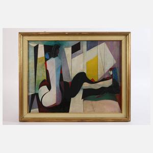 József Soma Guti, "Frauen auf der Terrasse"